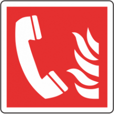 segnale telefono emergenza incendio segnale telefono emergenza incendio